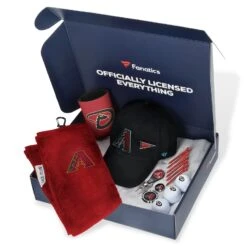 Arizona Diamondbacks Fanatics Pack Golf-Themed Gift Box - $105+ Value