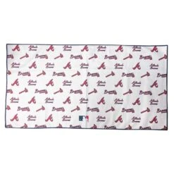 Atlanta Braves Aqua-Lock Caddy Golf Towel