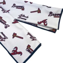 Atlanta Braves Aqua-Lock Caddy Golf Towel -Golf Team Related Shop atlanta braves aqua lock caddy golf towel pi5165000 altimages ff 5165772 7025d2df15d5a3cc9089alt3 full