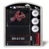 Atlanta Braves Embroidered Golf Gift Set