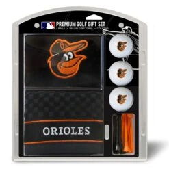 Baltimore Orioles Embroidered Golf Gift Set