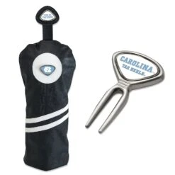 North Carolina Tar Heels Golf Gift Set - Black