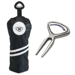 Washington Huskies Golf Gift Set - Black