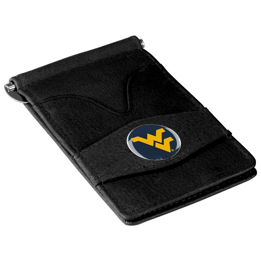West Virginia Mountaineers Player's Golf Wallet - Black 1 West Virginia Mountaineers Player's Golf Wallet - Black