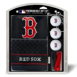 Boston Red Sox Embroidered Golf Gift Set