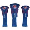 Chicago Cubs 3-Pack Contour Golf Club Head Covers