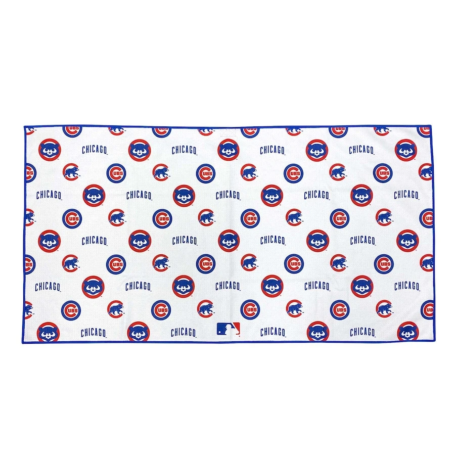 Chicago Cubs Aqua-Lock Caddy Golf Towel 1 Chicago Cubs Aqua-Lock Caddy Golf Towel
