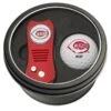 Cincinnati Reds Divot Tool & Golf Ball Personalized Tin Gift Set