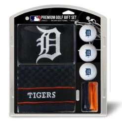 Detroit Tigers Embroidered Golf Gift Set