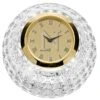 Northwestern Wildcats Crystal Golf Ball Clock - Gold
