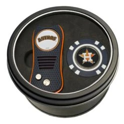Houston Astros Switch Chip Golf Tin Set