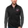 FC Dallas Antigua Primary Team Logo Links Full-Zip Golf Vest - Black