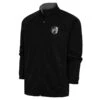 St. Louis City SC Antigua Brushed Metallic Logo Links Full-Zip Golf Jacket - Black