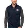Chicago Fire Antigua Primary Team Logo Links Full-Zip Golf Vest - Navy