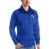 Kansas City Royals Antigua Links Full-Zip Golf Jacket - Royal