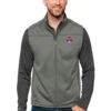 Colorado Rapids Antigua Primary Team Logo Links Full-Zip Golf Vest - Steel