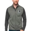 Minnesota United FC Antigua Primary Team Logo Links Full-Zip Golf Vest - Steel