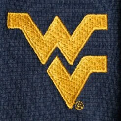 West Virginia Mountaineers Columbia Golf Shotgun Quarter-Zip Pullover Jacket - Navy -Golf Team Related Shop mens columbia golf navy west virginia mountaineers shotgun quarter zip pullover jacket pi3185000 altimages ff 3185013alt5 full