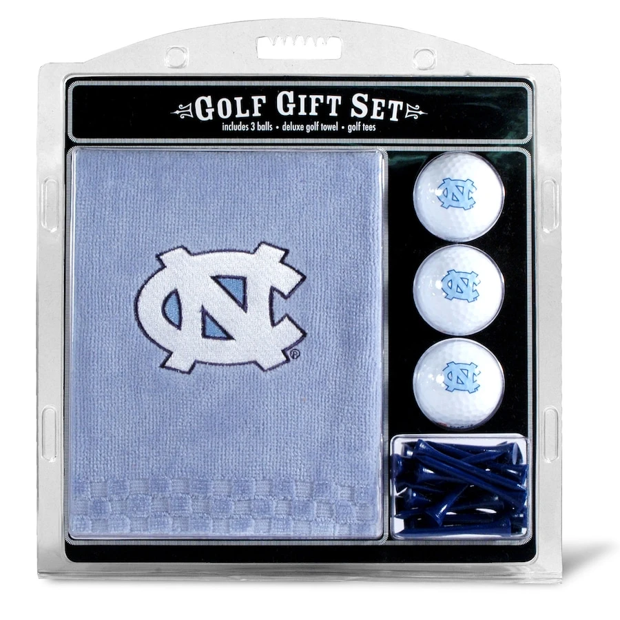 North Carolina Tar Heels Embroidered Golf Gift Set 1 North Carolina Tar Heels Embroidered Golf Gift Set
