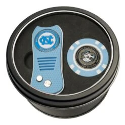 North Carolina Tar Heels Switch Chip Golf Tin Set