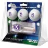 Northwestern Wildcats 3-Ball Golf Ball Gift Set With Kool Divot Tool