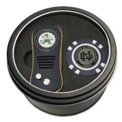 Notre Dame Fighting Irish Switch Chip Golf Tin Set
