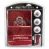 Ohio State Buckeyes Embroidered Logo Golf Gift Set