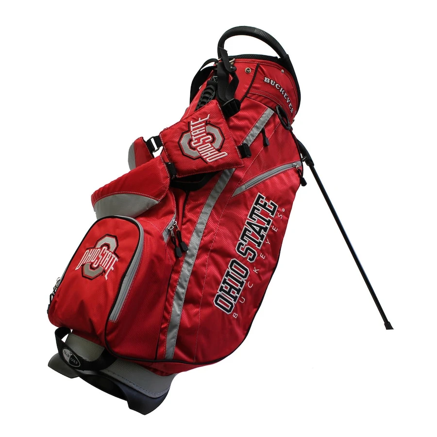 Ohio State Buckeyes Fairway Stand Golf Bag 1 Ohio State Buckeyes Fairway Stand Golf Bag