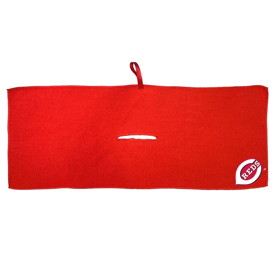 Cincinnati Reds 16'' X 40'' Microfiber Golf Towel - Red 1 Cincinnati Reds 16'' X 40'' Microfiber Golf Towel - Red