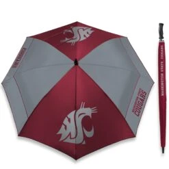 WinCraft Washington State Cougars 62" WindSheer Lite Golf Umbrella