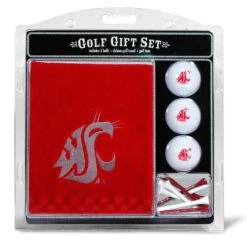 Washington State Cougars Embroidered Golf Gift Set