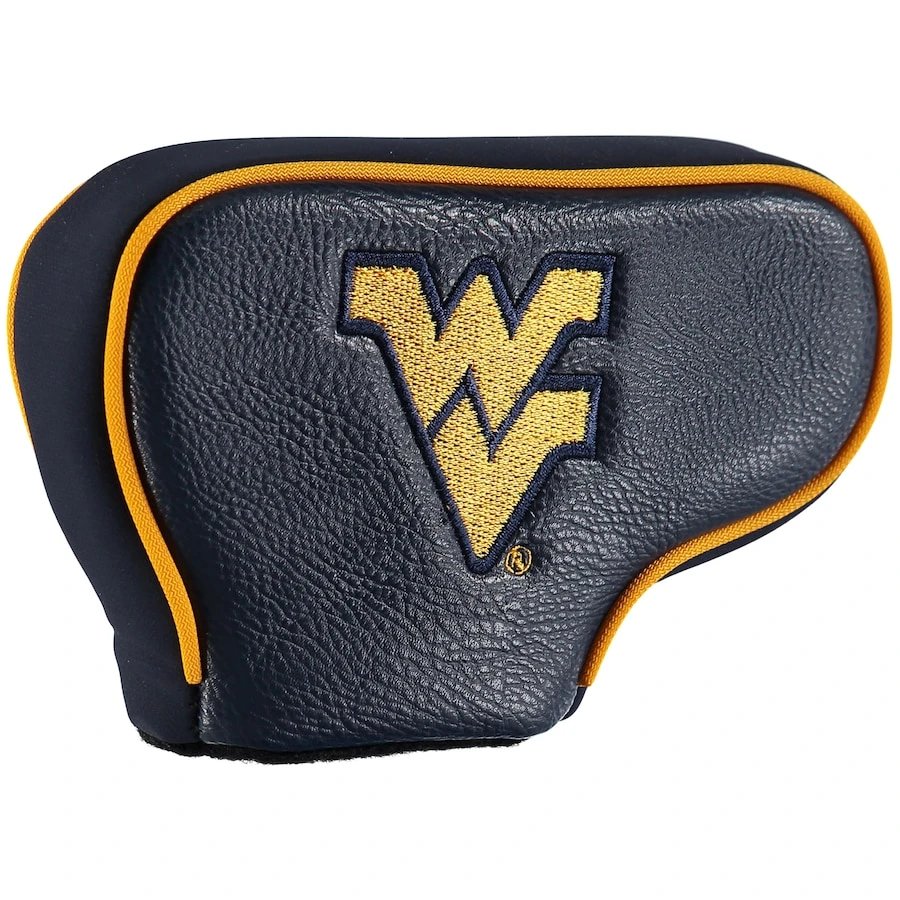 West Virginia Mountaineers Golf Blade Putter Cover 1 West Virginia Mountaineers Golf Blade Putter Cover