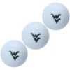 West Virginia Mountaineers Pack Of 3 Golf Balls