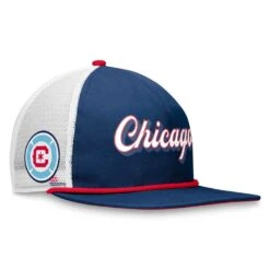 Chicago Fire Fanatics Branded True Classic Golf Snapback Hat - Navy/White