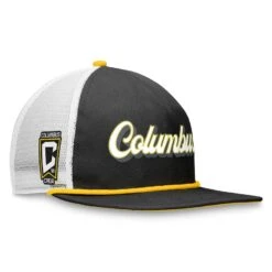 Columbus Crew Fanatics Branded True Classic Golf Snapback Hat - Black/White