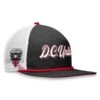 D.C. United Fanatics Branded True Classic Golf Snapback Hat - Black/White