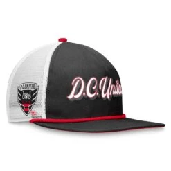 D.C. United Fanatics Branded True Classic Golf Snapback Hat - Black/White