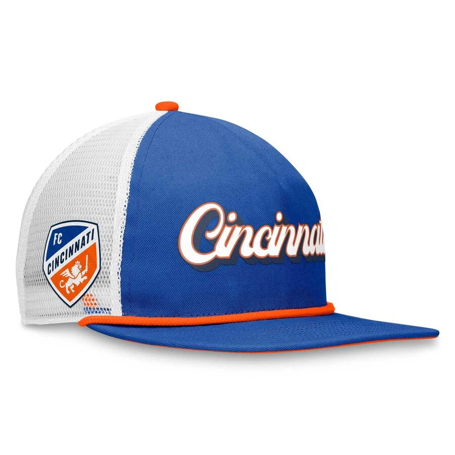 FC Cincinnati Fanatics Branded True Classic Golf Snapback Hat - Royal/White 1 FC Cincinnati Fanatics Branded True Classic Golf Snapback Hat - Royal/White