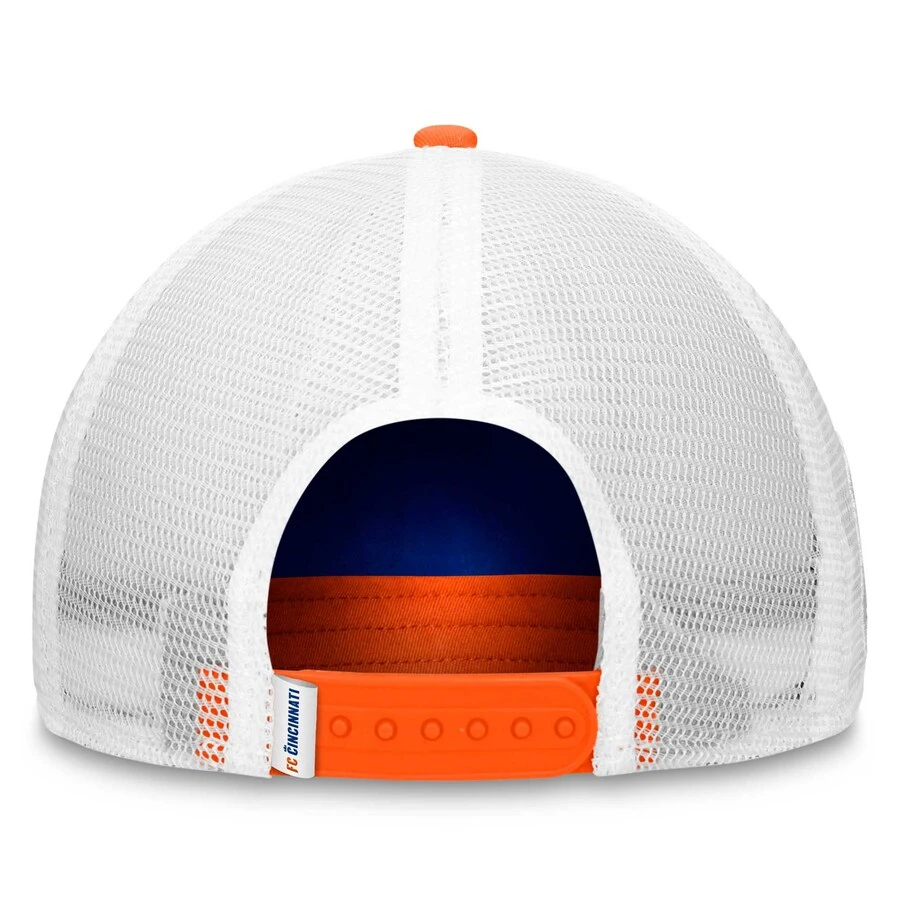 FC Cincinnati Fanatics Branded True Classic Golf Snapback Hat - Royal/White 4 FC Cincinnati Fanatics Branded True Classic Golf Snapback Hat - Royal/White - Image 4