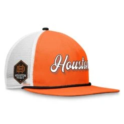 Houston Dynamo FC Fanatics Branded True Classic Golf Snapback Hat - Orange/White