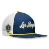 LA Galaxy Fanatics Branded True Classic Golf Snapback Hat - Navy/White