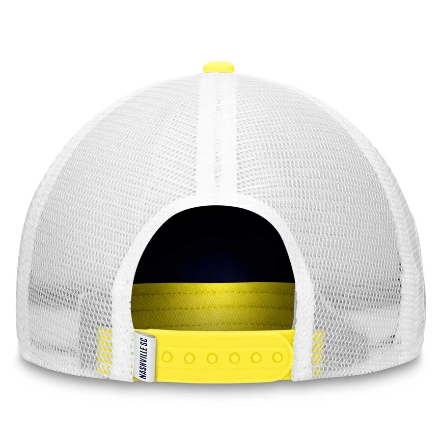 Nashville SC Fanatics Branded True Classic Golf Snapback Hat - Navy/White 4 Nashville SC Fanatics Branded True Classic Golf Snapback Hat - Navy/White - Image 4