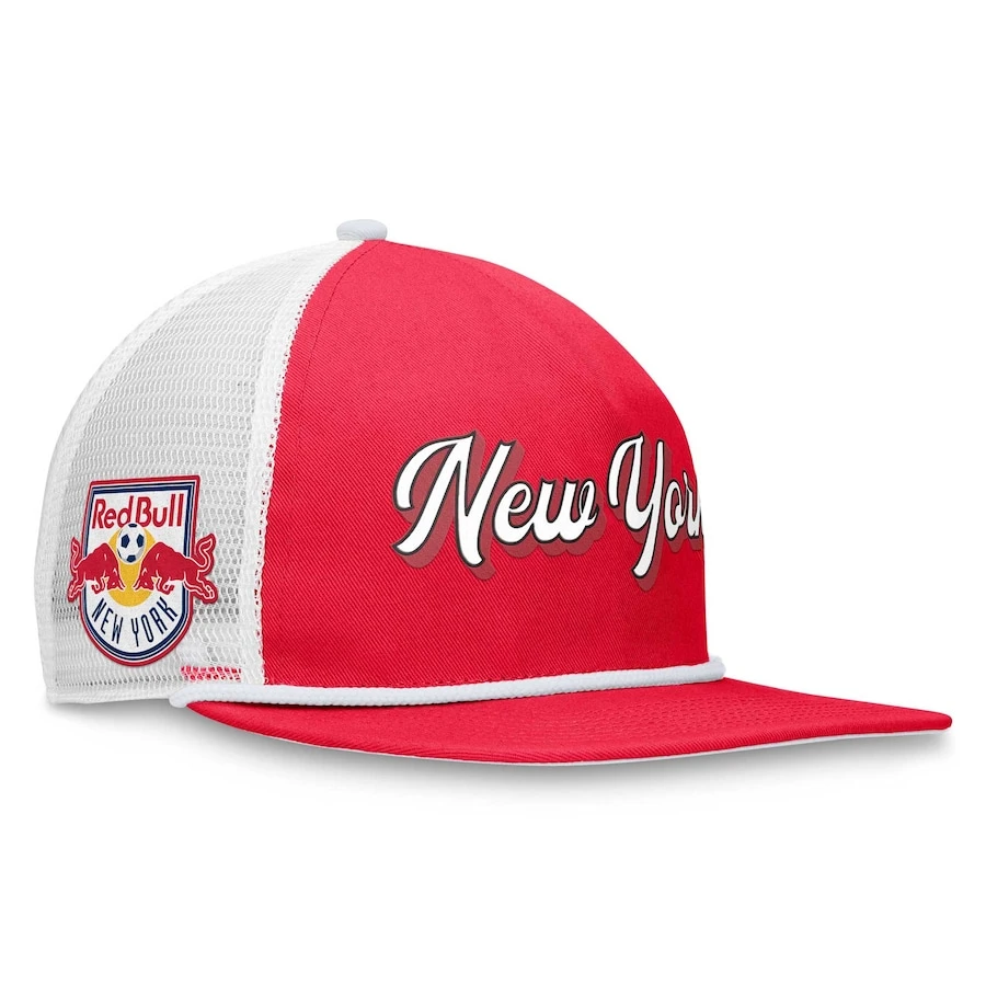 New York Red Bulls Fanatics Branded True Classic Golf Snapback Hat - Red/White 1 New York Red Bulls Fanatics Branded True Classic Golf Snapback Hat - Red/White