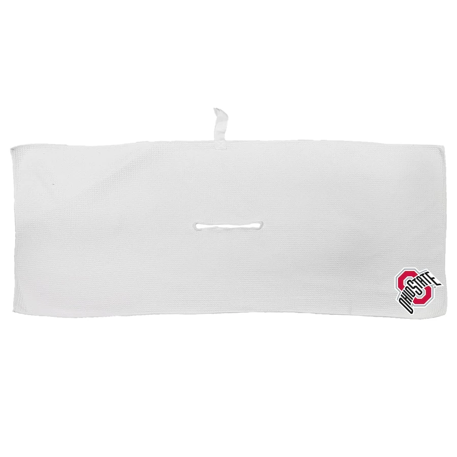 Ohio State Buckeyes 16'' X 40'' Microfiber Golf Towel - White 1 Ohio State Buckeyes 16'' X 40'' Microfiber Golf Towel - White