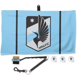 Minnesota United FC WinCraft Golf Ball, Towel & Brush Gift Set
