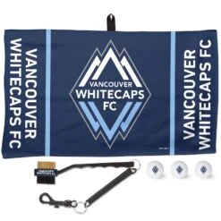 Vancouver Whitecaps FC WinCraft Golf Ball, Towel & Brush Gift Set