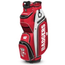 Wisconsin Badgers WinCraft Bucket III Cooler Cart Golf Bag