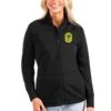 Nashville SC Antigua Women's Links Full-Zip Golf Jacket - Black