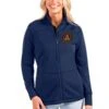 Atlanta United FC Antigua Women's Links Full-Zip Golf Jacket - Navy