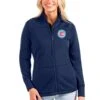 Chicago Fire Antigua Women's Links Full-Zip Golf Jacket - Navy